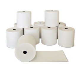 Pack of 50 Thermal Rolls | 80 x 80 x 12 mm Diameter 76 mm | Length: 80 m | BPA Free | Till Rolls for All Till Systems Receipt Rolls Printers | Thermal Paper Made in Germany | HUTNER
