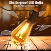 Skoiuc 100FT Solar String Lights Outdoor Waterproof with Remote &