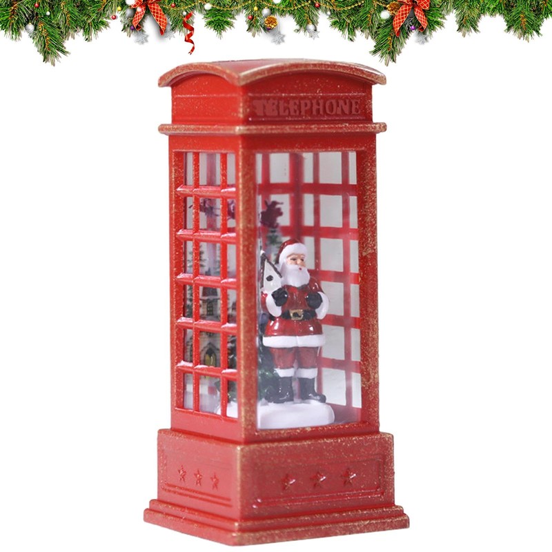 London Phone Booth Light, LED Lamp - Retro London Telephone