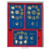 Lindner 2407 Collection Boxes for Mint Sets of German Coins-Gray