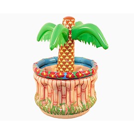 Inflatable Palm Tree with Drinks Container, 40 x 60 cm