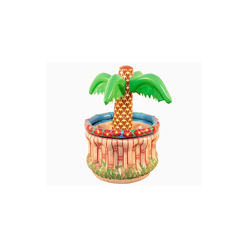 Inflatable Palm Tree with Drinks Container, 40 x 60 cm