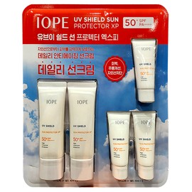 IOPE UV Shield Sun Protector XP Sun Cream 40ml / 아이오페 UV쉴드 선프로텍터 엑스피 선크림 40ml X 2입 + 20ml X 3입