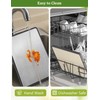 Titanium Cutting Boards for Kitchen, 2 in 1 Non Toxic
