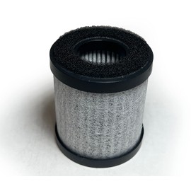 Nispira 3-in-1 HEPA with Activated Carbon Filter Replacement For CALODY E-L2 Easycare Portable Air Purifier for Car Desktop, 1 Pack