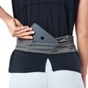 Nathan Adjustable Fit Zipster Running Belt, Zippered, Weather-Resistant Pocket &