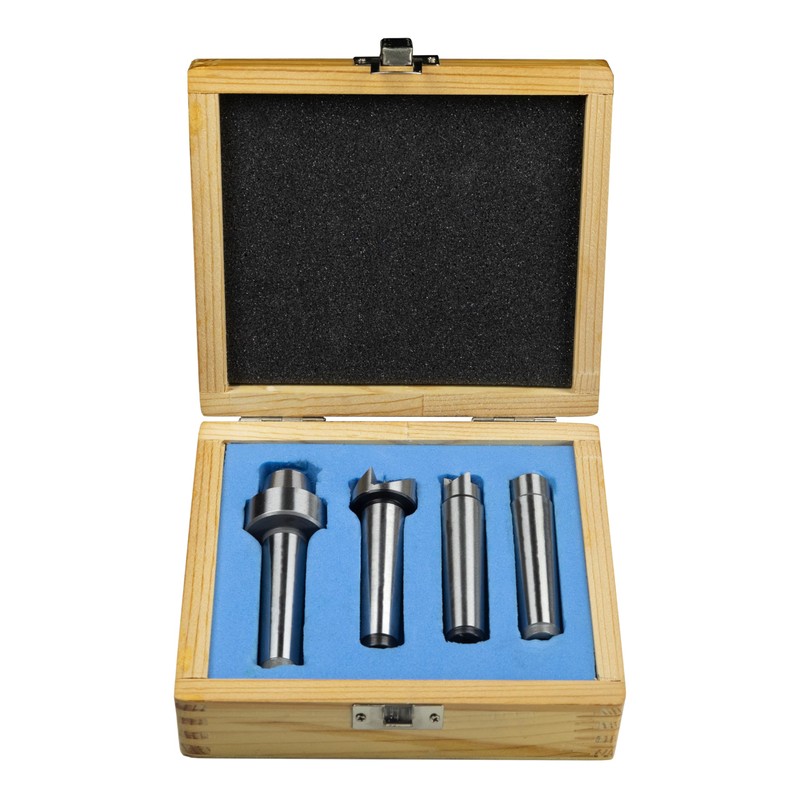 HFS (R) 4 Piece Wood Lathe Center Set for #2