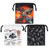 Takanami Create 103533 Drawstring Bag, Set of 3, Jurrac World,