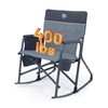 TIMBER RIDGE Folding Oversized Rocking Camping Chair, 400lbs Capacity Portable