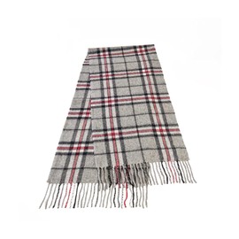 Warwick & Vance Womens/Mens Woollen Scarf, 100% Wool, Super Soft Touch, 30cm x 180cm, Sable Tartan