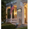 Address Plaques for House Solar Powered, House Number for Outside,