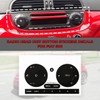 KH866 Radio Head Unit Button Stickers Decals Replacement for Fiat