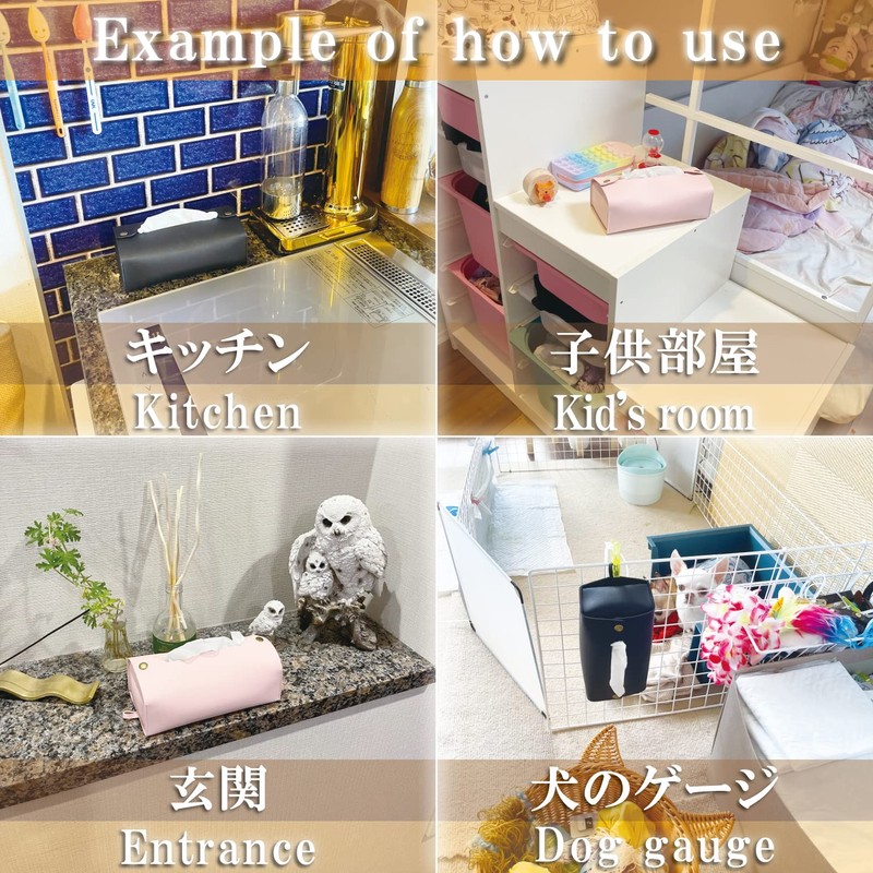 Soft Pack Tissue Case, Hanging, Black, Soft Tissue Case, Wall