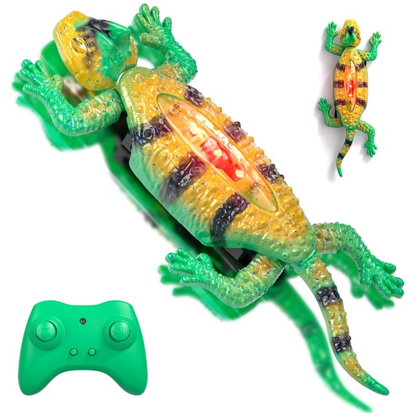Axirata Wall Climbing Gecko Remote Control Robot Toys for Kids