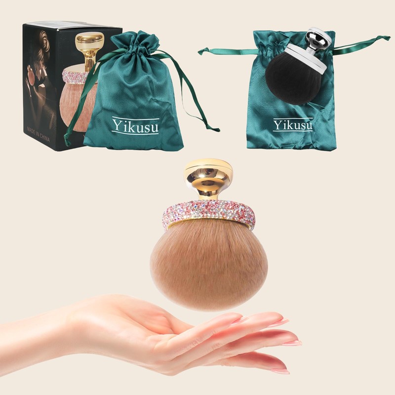 Yikusu Extra Large Body Makeup Brush for Self Tanner, 3