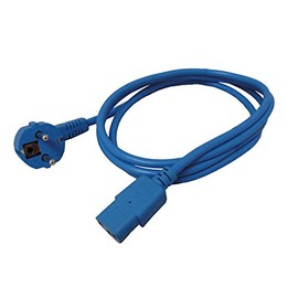 ROLINE Power Cable Straight IEC Female Blue 1.8m