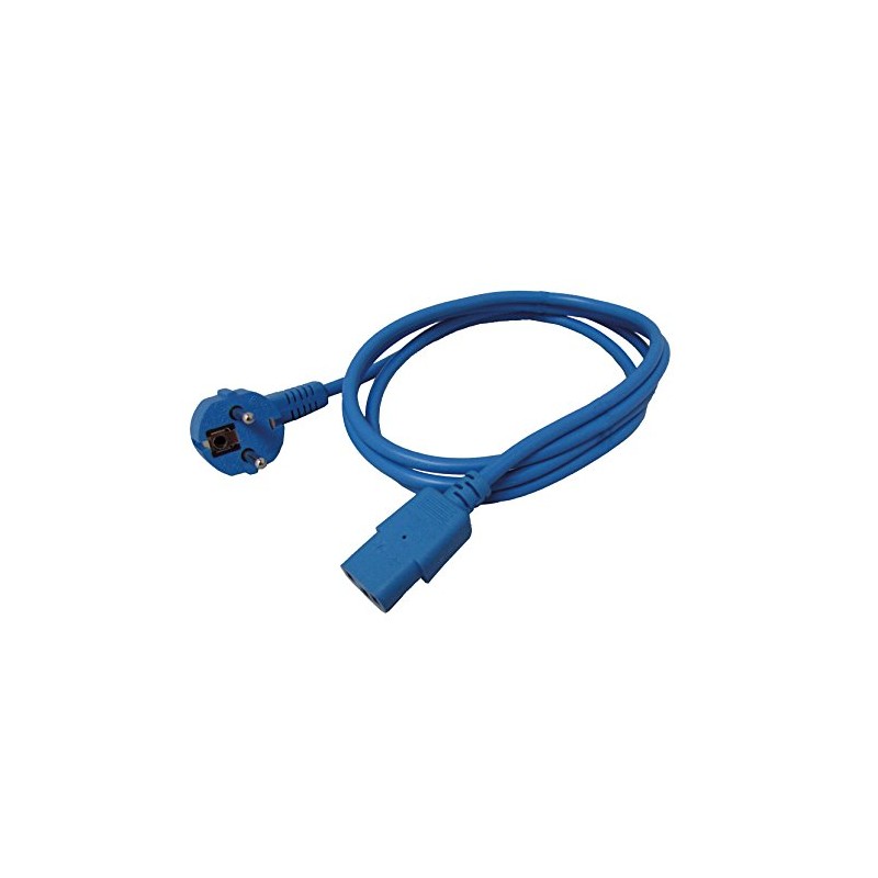 ROLINE Power Cable Straight IEC Female Blue 1.8m