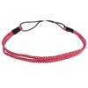 JUSTFOX - Beautiful braided headband in different colours, Plastic, Without