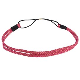 JUSTFOX - Beautiful braided headband in different colours, Plastic, Without Stone,