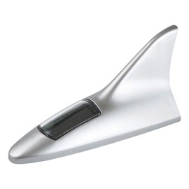 Solar Shark Fin Light - Automobile Decorative Light,Car Antenna Decorative Top Mounted Light, Stylish Automobile Decorative LED Warning Tail Light for Truck