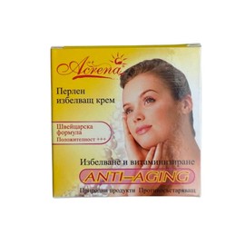 Acrena Anti-Ageing Whitening Cream Against Skin Pigmentation with Natural Extract, Spot Spots, Freckles, Traces of Scars, Swiss Formula, UV, Vitamin E, 4 g