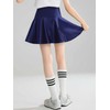 2 Pack Girls Skirts Elastic Flared Tennis Skater Skirt with