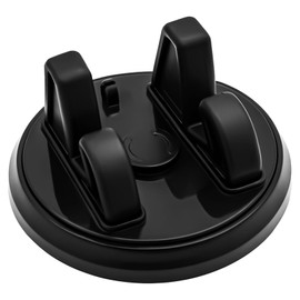 360° Rotatable Car Phone Mount with Three-Point Dashboard Support – Washable Adhesive Holder for Smartphones & GPS Devices