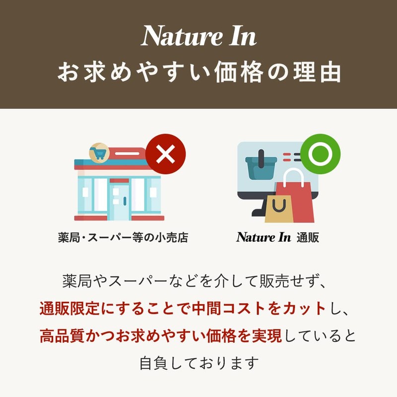 Nature In ビタミンD3 2000IU 120粒 カプセル サプリメント 国産 国内製造