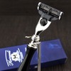 Haryali London 3 Edge Razor with Black Colour on Handle