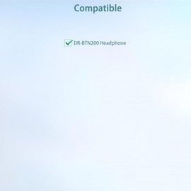 BTN200 Ersatz-Ohrpolster Kompatibel mit Sony DR-BTN200 BTN 200 Kopfhörer Ohrpolster Kissen (Protein-Leder/Memory-Schaum)