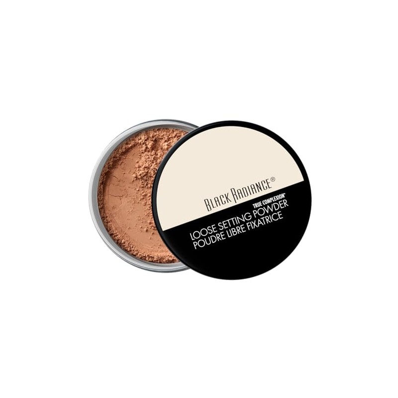 Black Radiance True Complexion Loose Setting Powder, Honeymoon, 0.64 Ounce