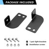 HZHIMO Polaris Ranger Pro-fit Rear Roof Cage Light Mount Bracket