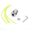 ND 2 Pieces Grass Trimmer Replacement, Trimmer Head Aluminium, Thread