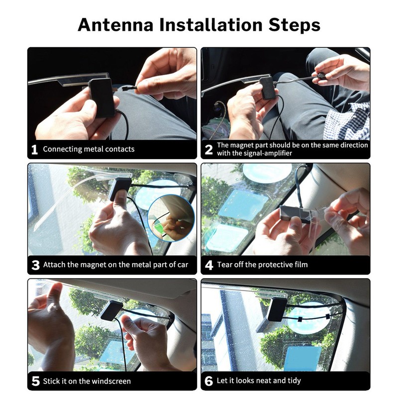 Car Radio DAB Receiver Digital Audio Broadcasting Adapter FM Transmitter