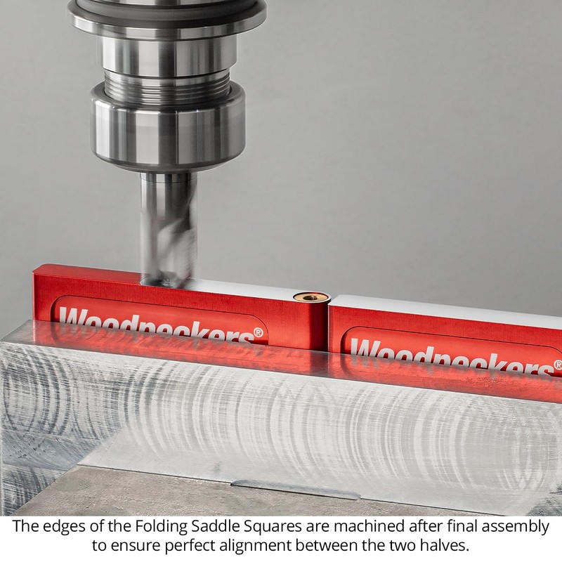 Woodpeckers Folding Saddle Square, Full Size, Transfer Layout Lines Around