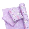 WRAPAHOLIC Reversible Christmas Wrapping Paper - 30 Inch x 100