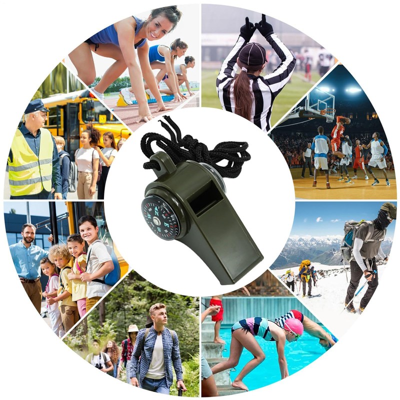 Safety Whistle - High Decibel Safety Whistle,Portable Multi-Functional Small Callers