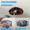 A502-26 One-Hole Remodel Cover Plate for Moen and delta shower