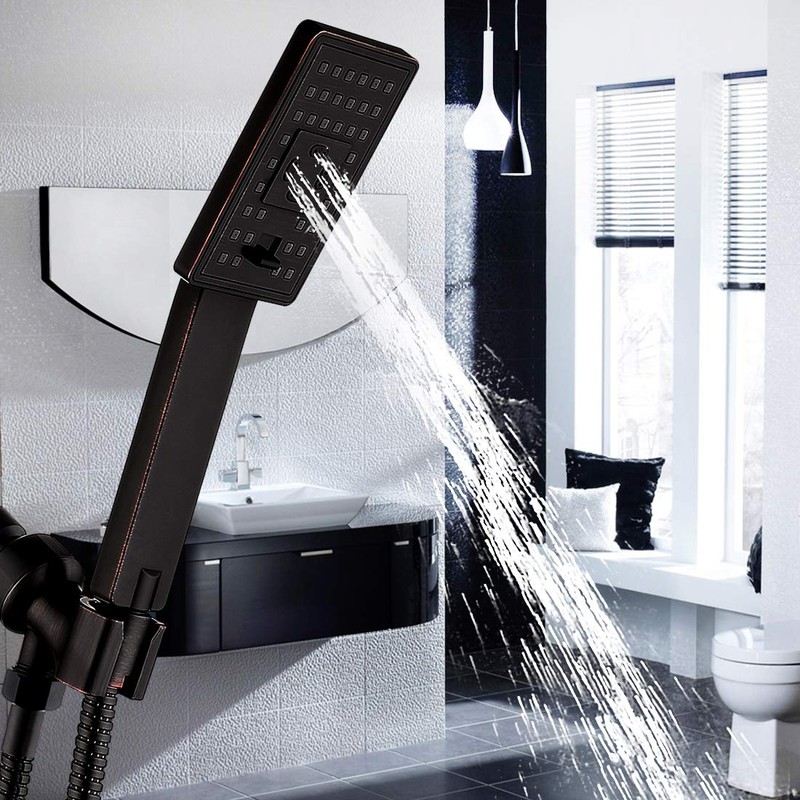 BRIGHT SHOWERS Handheld Shower Head Set High Pressure Hand Held