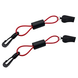 Della Stella Whistle with Lanyard for Safety, Coast Guard Approved, Floats—Ideal for Boats, Marine Use, Camping, Hiking, Hunting, Fishing, Survival, Rescue, Signaling, and Ski Accessories