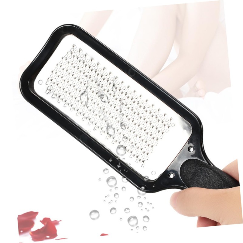 FRCOLOR Professional Stainless Steel Foot File Callus Remover Exfoliating Scrub