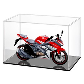 Huijintao Acrylic Display Case/Display Case/Display Box for Figures, Collectibles, Self-Assembly (30 x 20 x 15 cm)