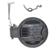 Colofulway Fuel Door Hinge Pin with Gas Door Spring for