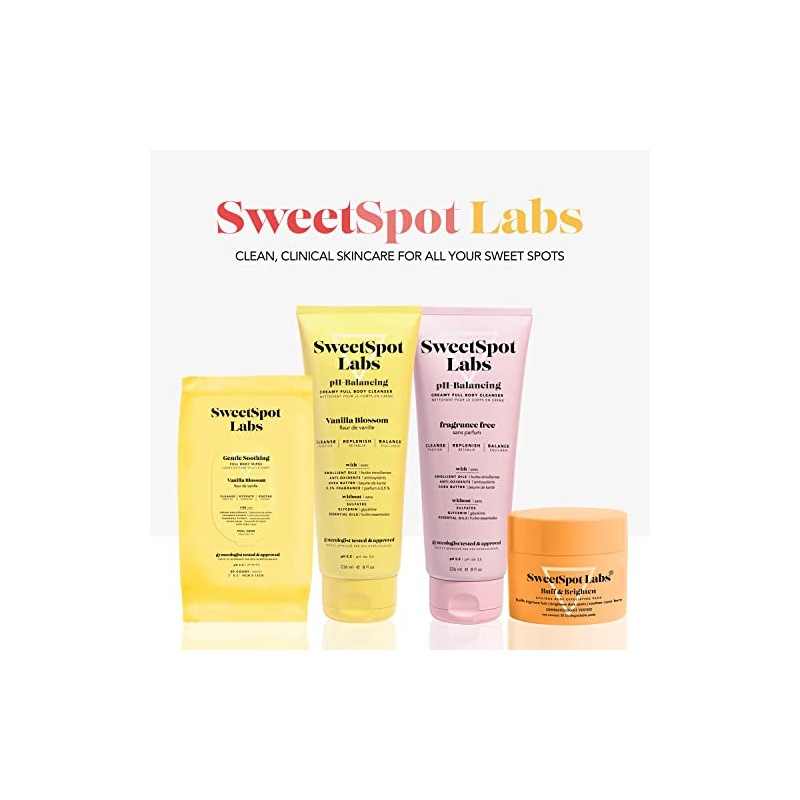 Sweetspot Labs Natural Equilibrado Suave Gel Cuerpo Femenino Onzas Líquidas
