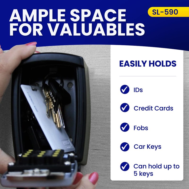 KeyGuard Pro SL-590-Cvr Outdoor Lock Box with Protective Rubber Cover