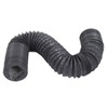 Flexible Aluminum Ducting Duct 1m Length with Clamp for Ventilation
