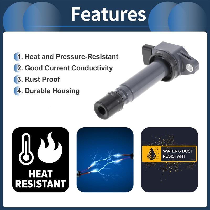 INFINAUTO Ignition Coil Ignition Coil Pack No.8687939 for Volvo S80