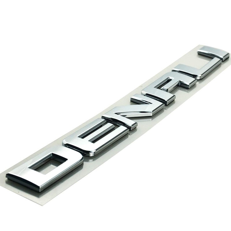 1x Denali Door Badge NAMEPLATE FIT for Yukon Canyon Sierra