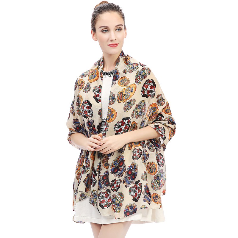 Lina & Lily Day of the Dead Sugar Skull Print