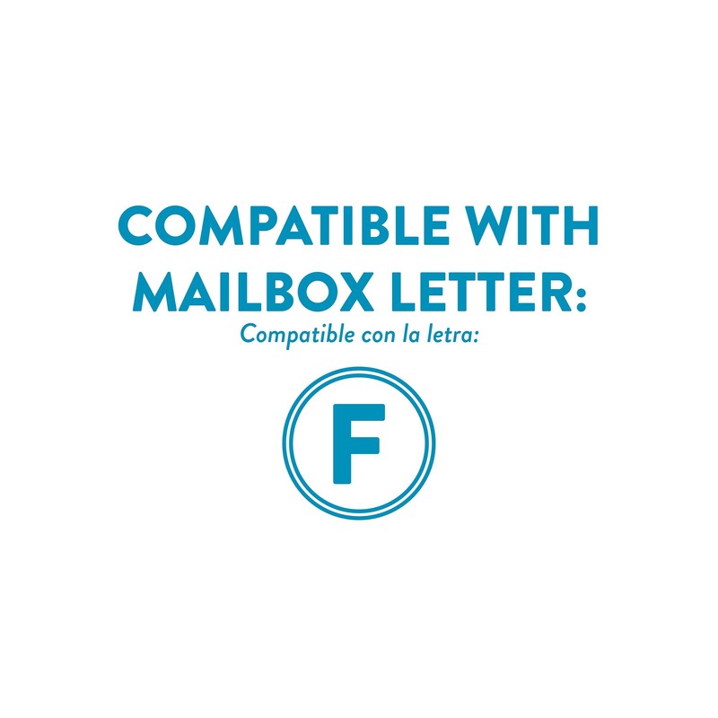 Architectural Mailboxes Coolidge Galvanized Steel Mailbox Post, Compatibility Code F,